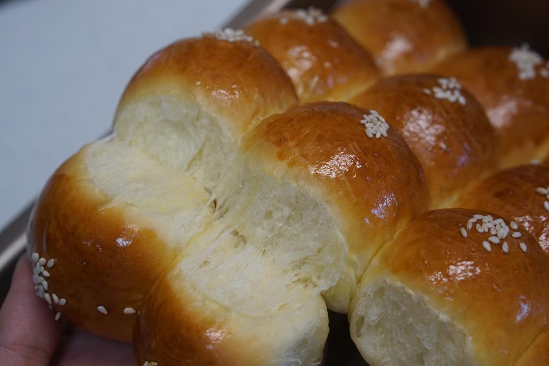 纯奶手撕吐司的做法 步骤1