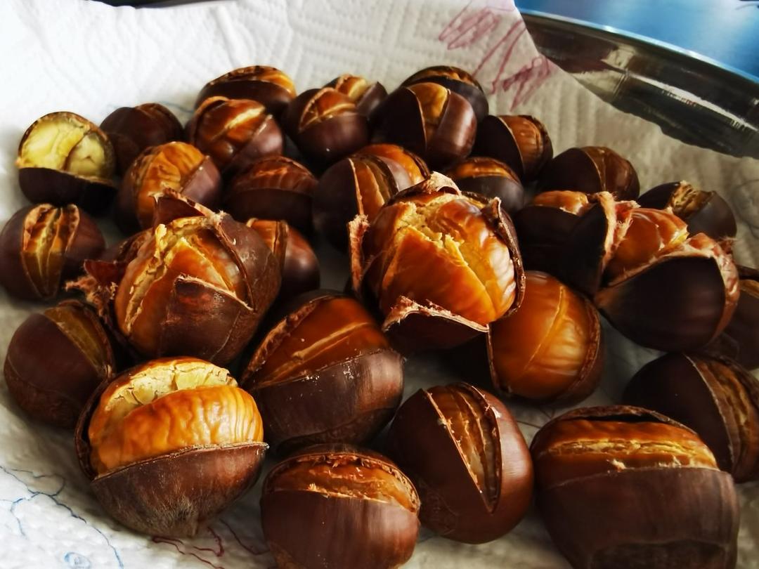 烤箱版糖炒栗子