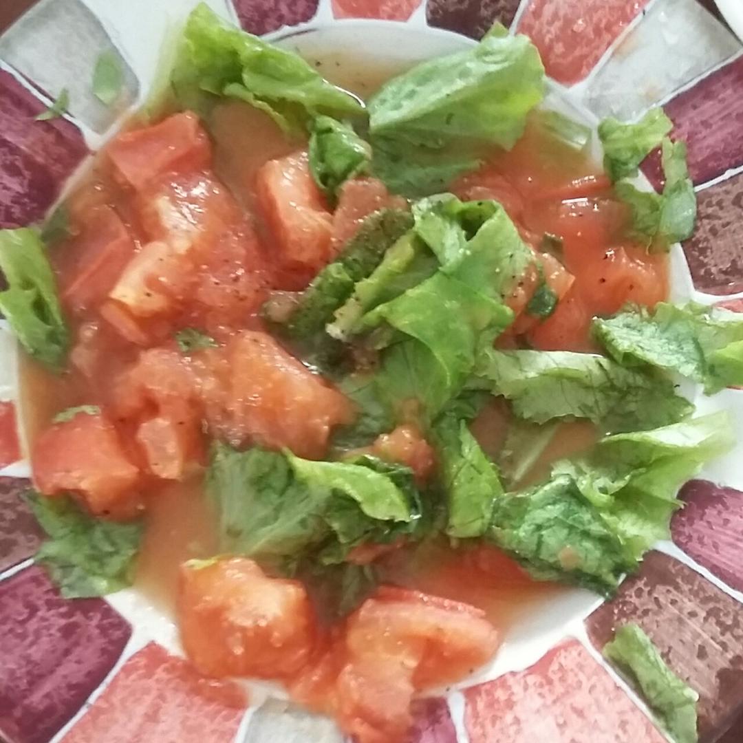 凉拌生菜-健康版