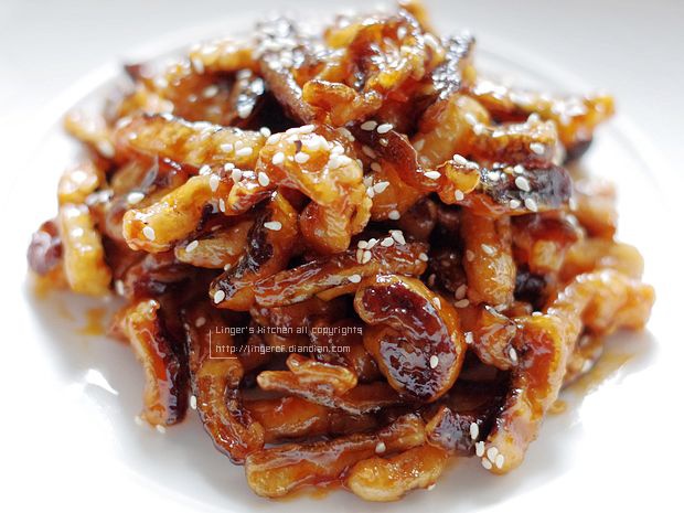 张麻麻糖醋香菇