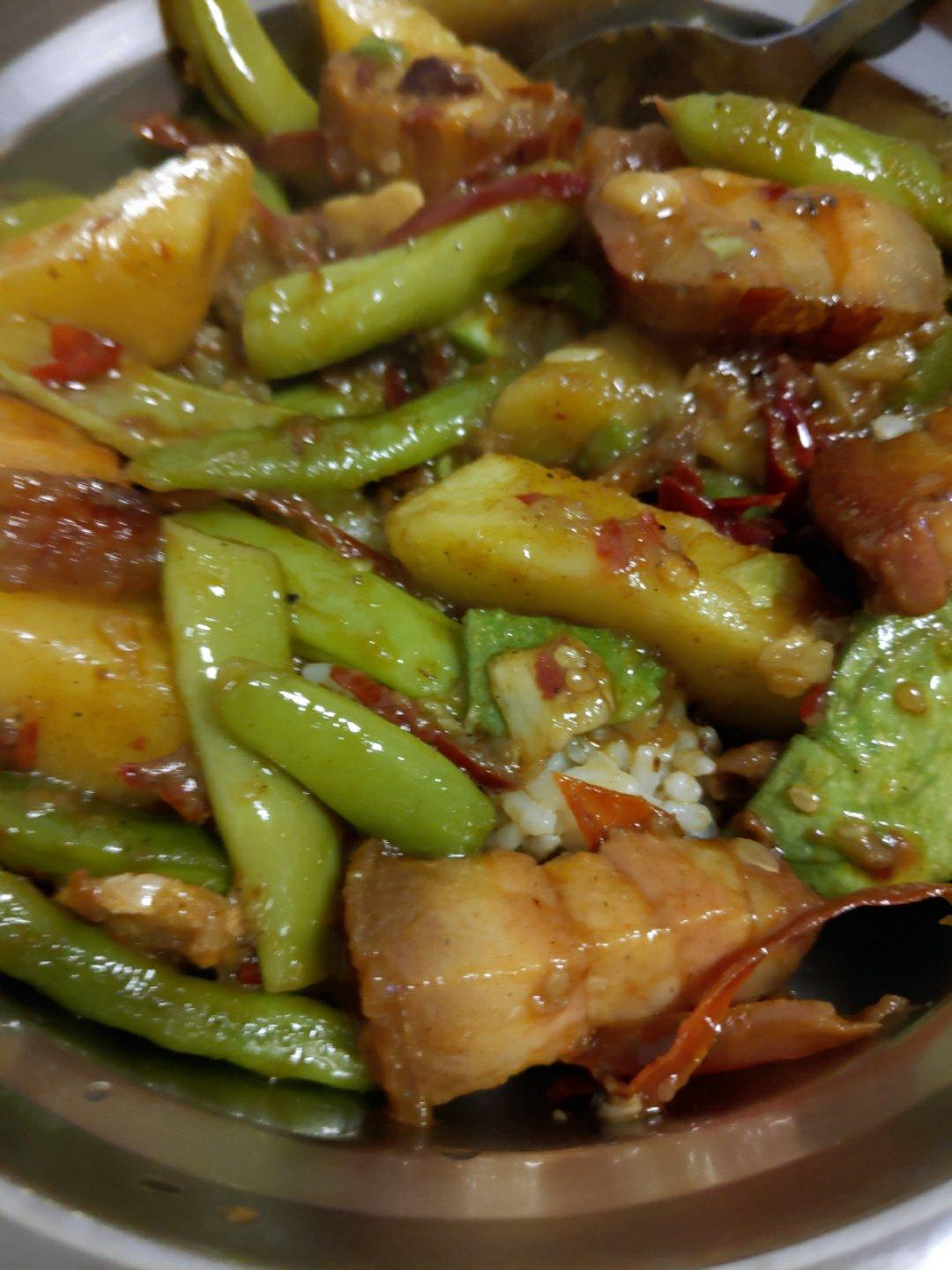 四季豆遇上土豆～