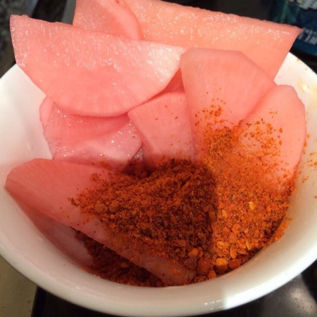 叶丶雅熙做的腌酸萝卜