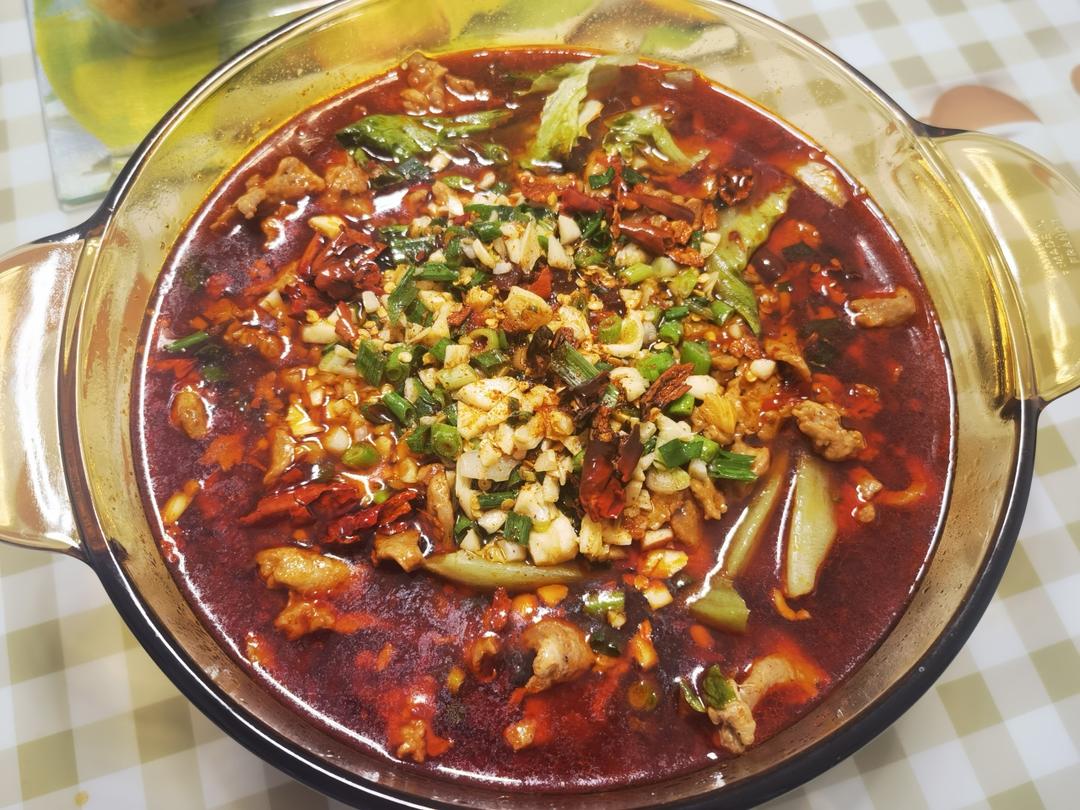 水煮肉片（肯定不翻车）