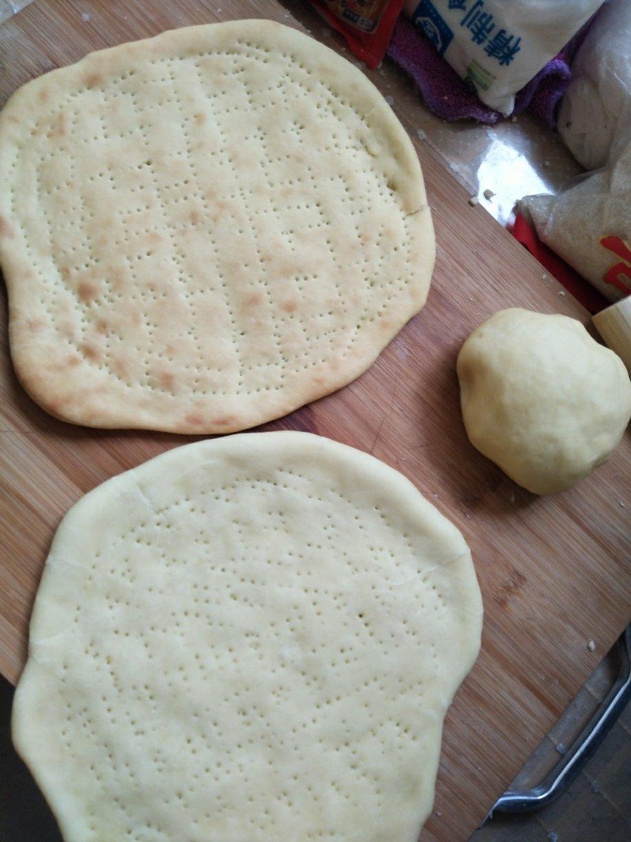 八寸披萨饼皮（四个）制作