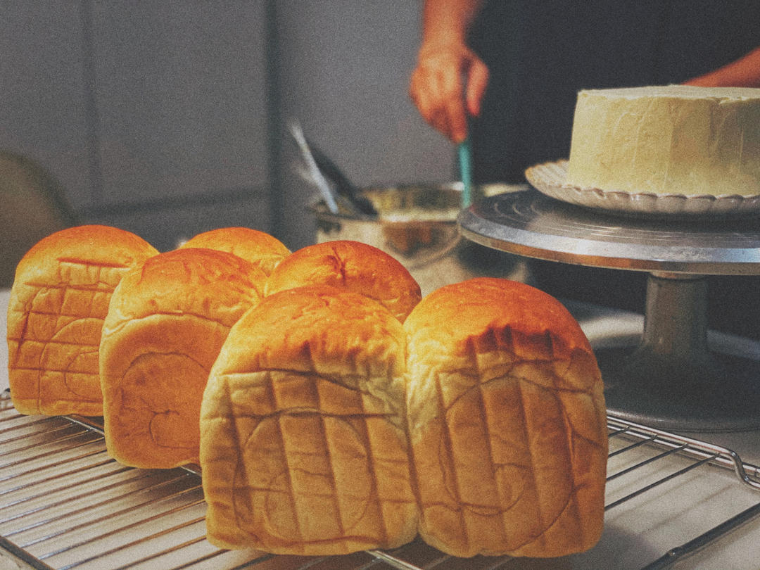奶香纯粹的重料淡奶油吐司