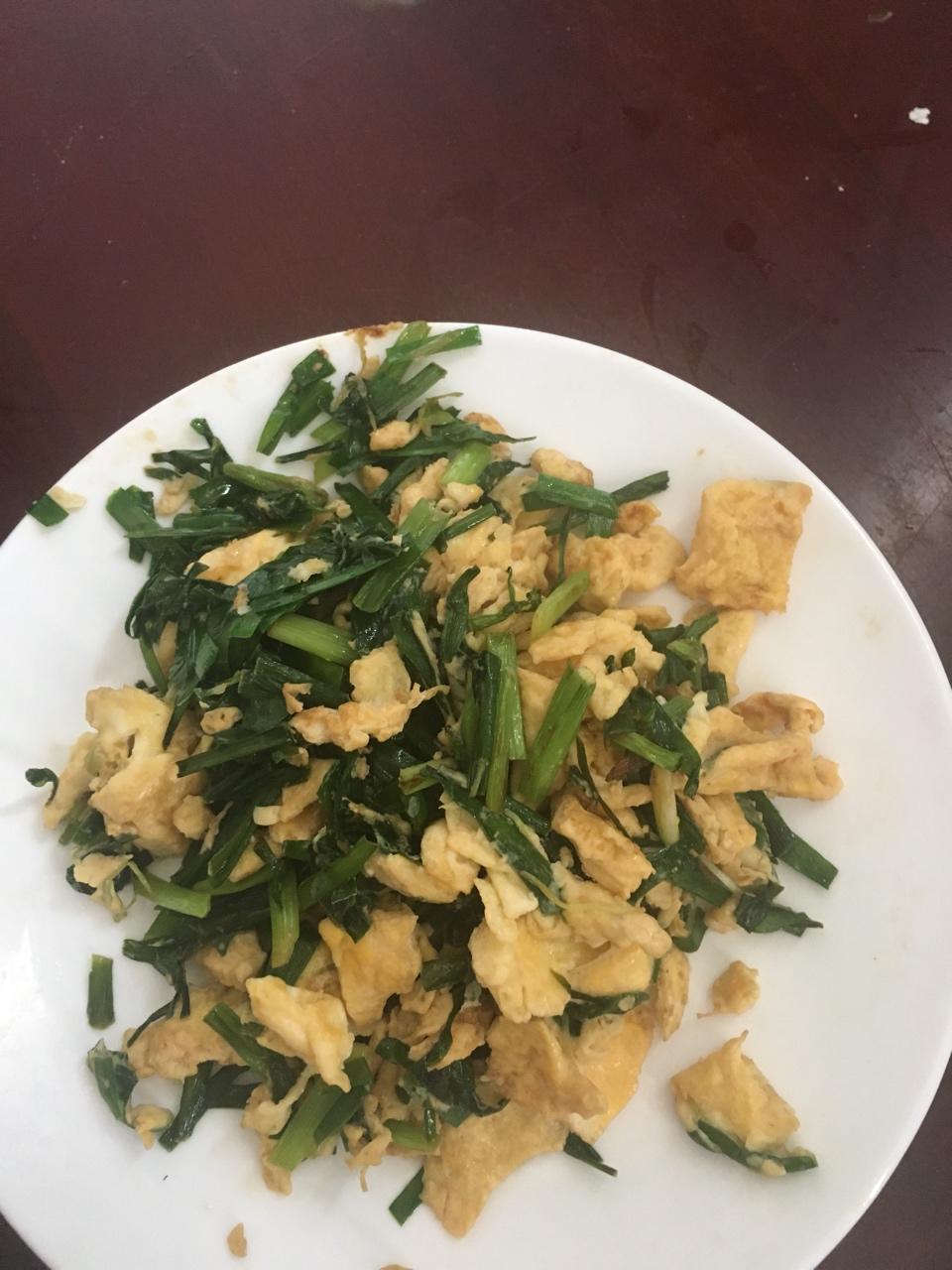 韭菜炒鸡蛋