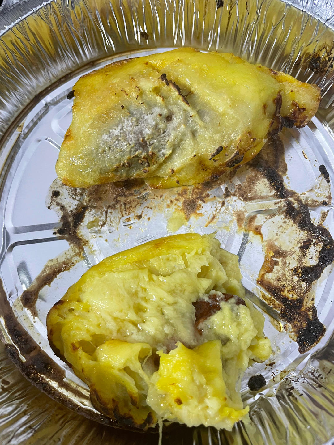 空气炸锅烤榴莲