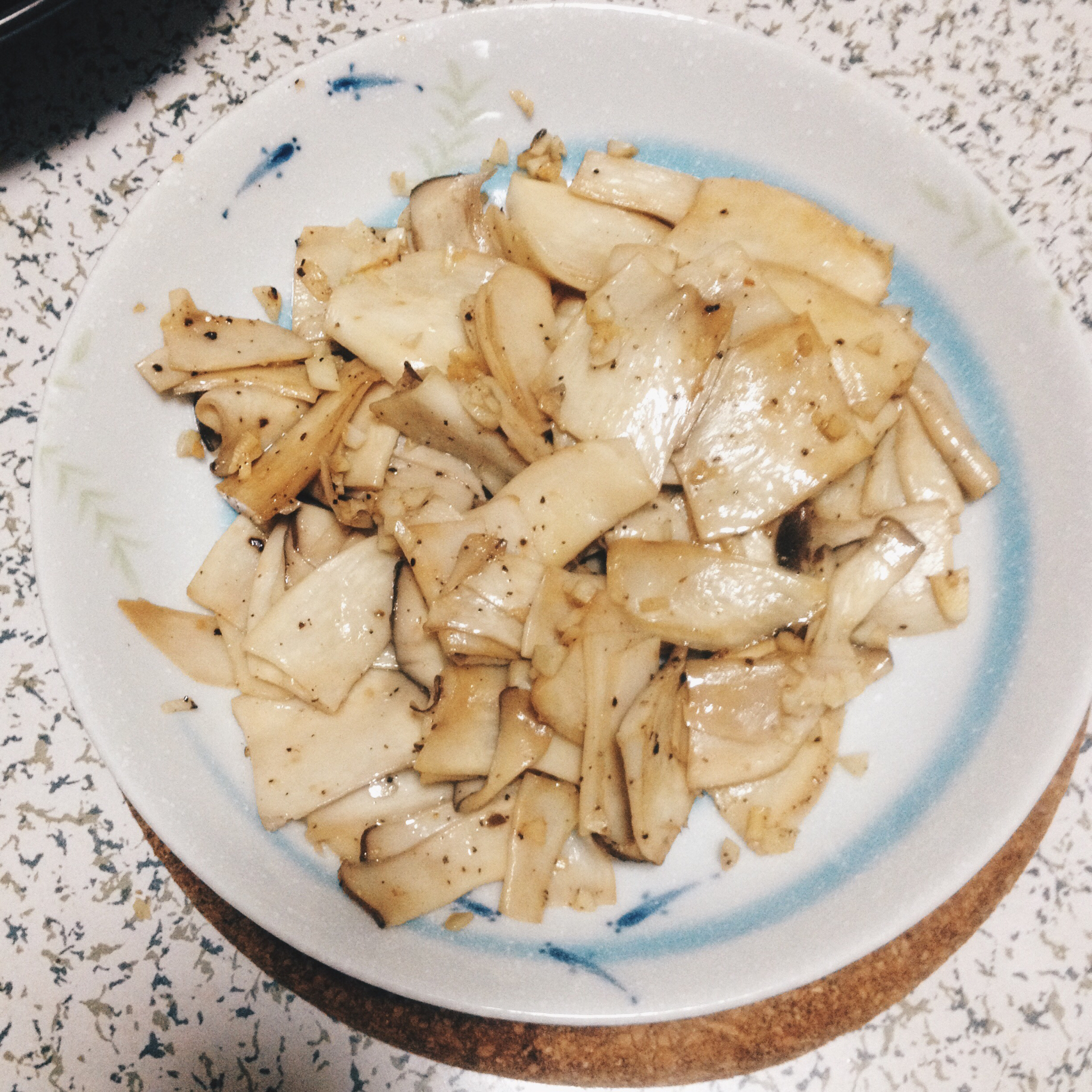 黑椒蒜蓉杏鲍菇