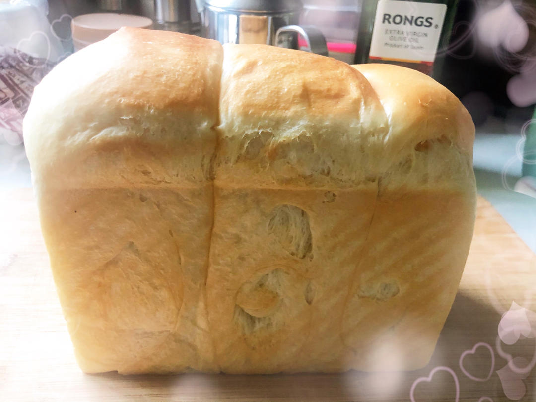 软过棉花！直接法日式生吐司