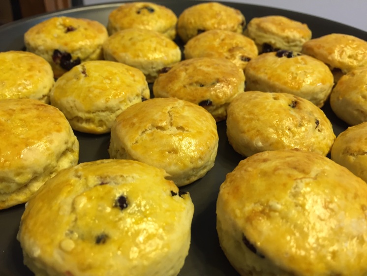 蔓越莓司康小饼