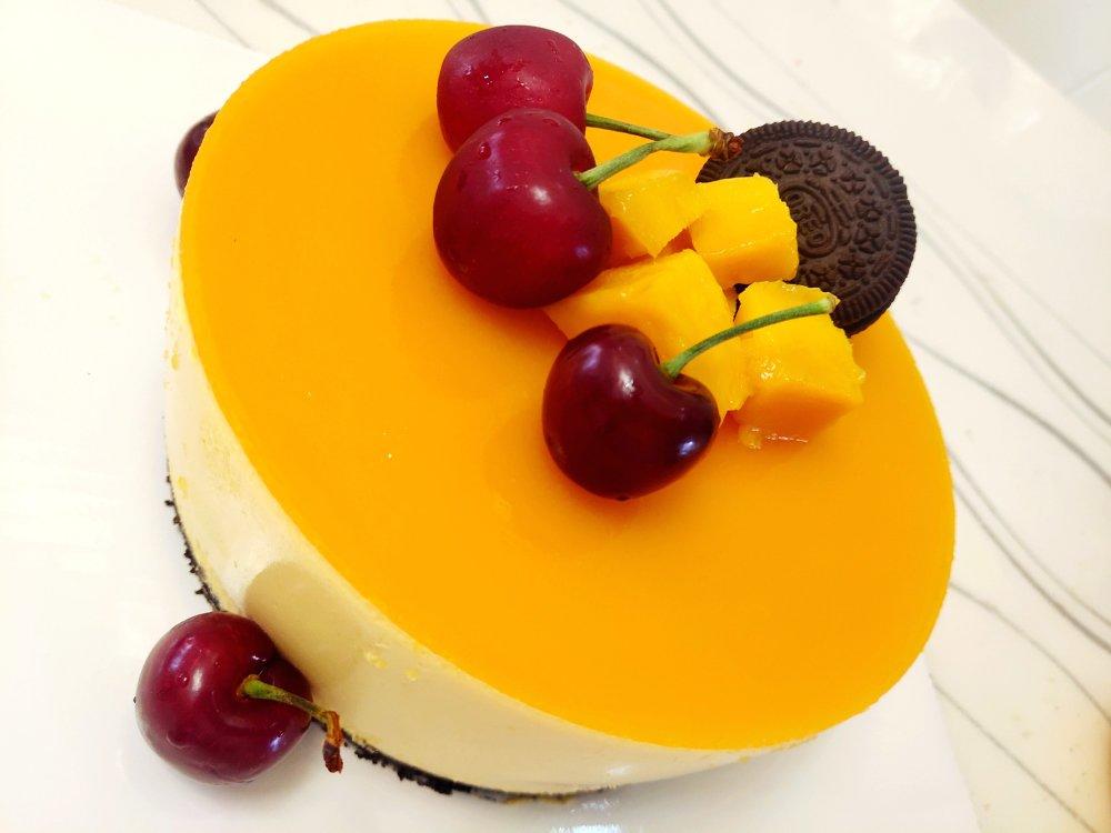 【视频】芒果慕斯（6寸） | 含镜面果胶配方