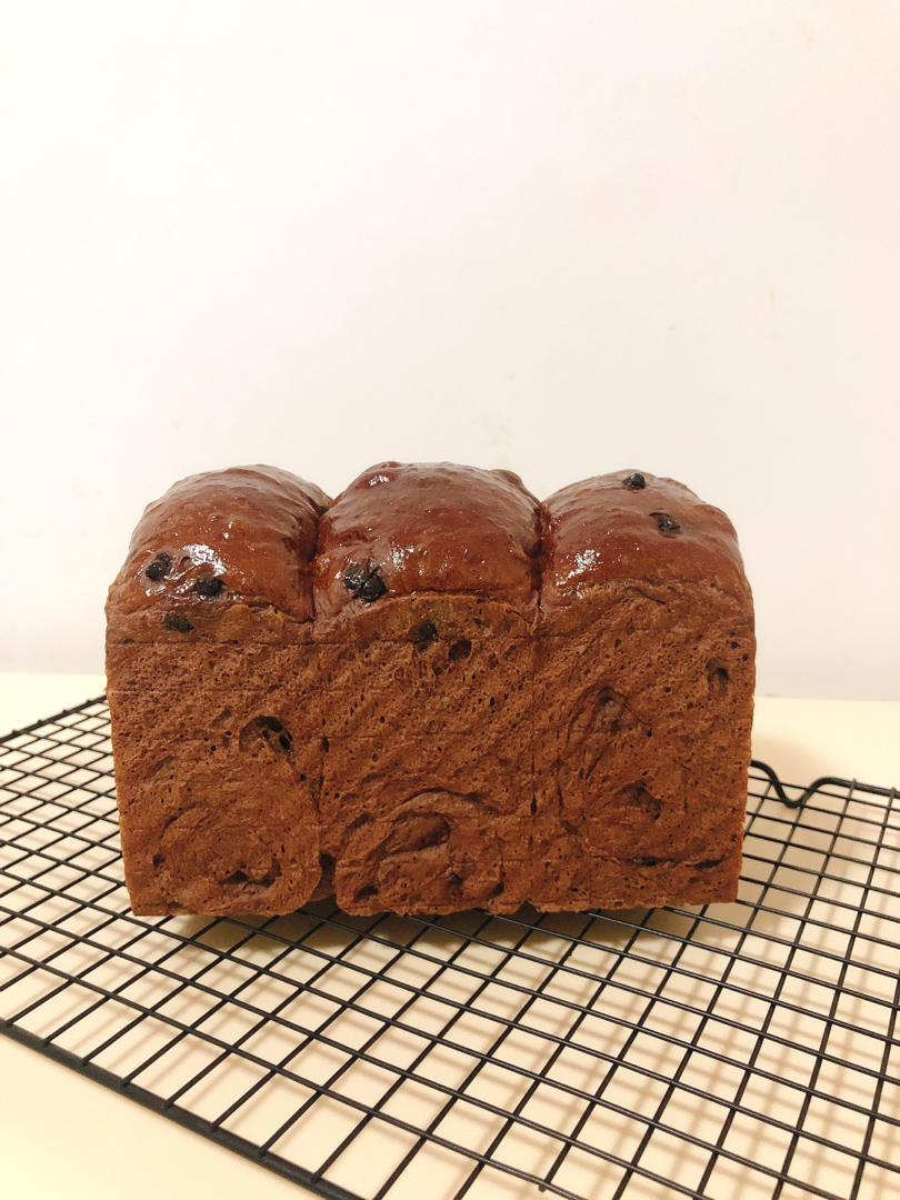 香浓柔软的巧克力吐司