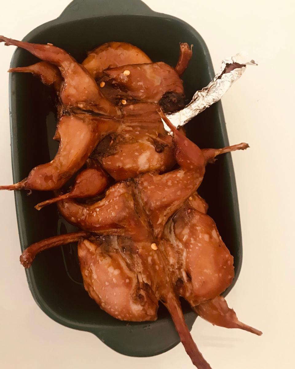 烤鹌鹑