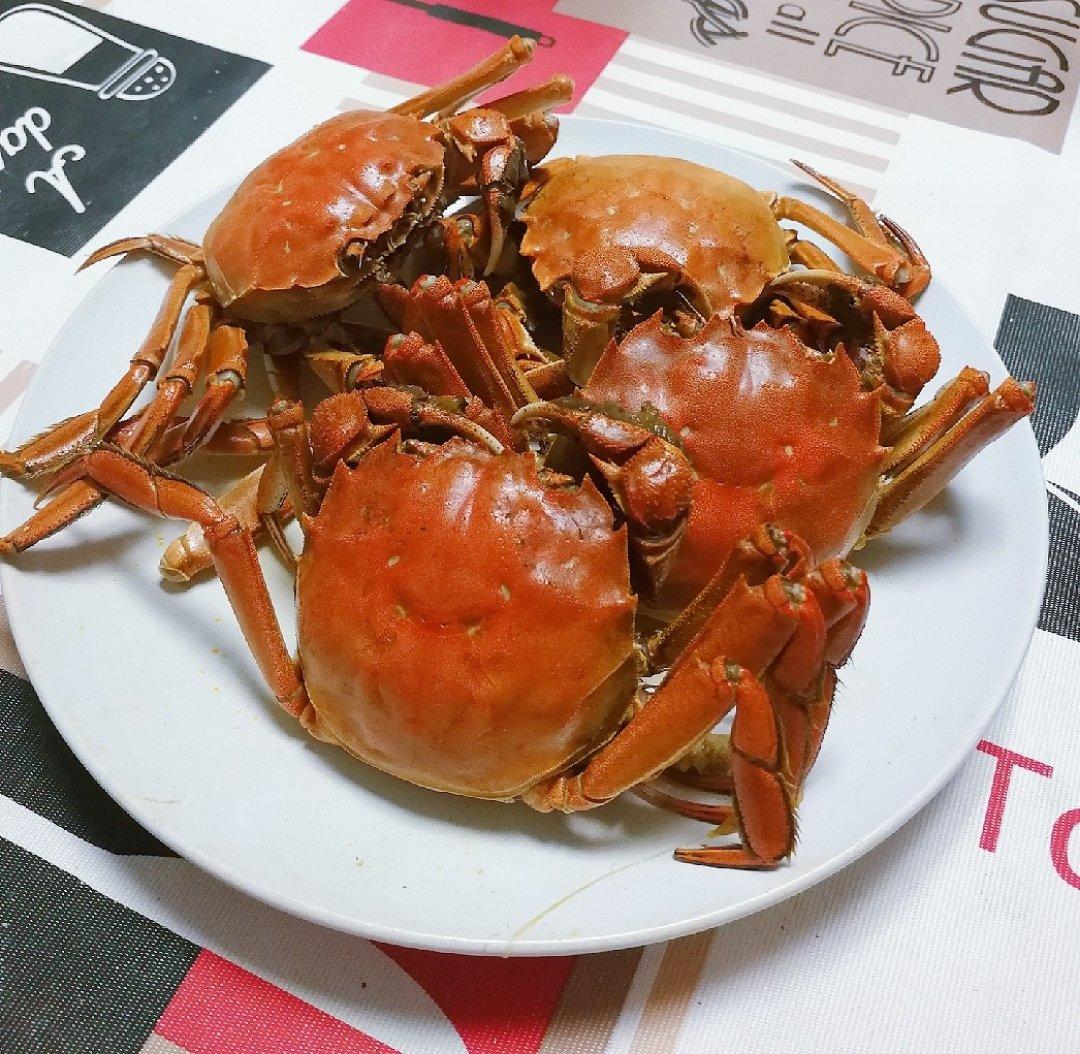 清蒸盘锦河蟹