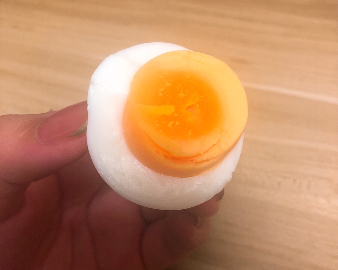 白煮蛋（半凝固非流心）