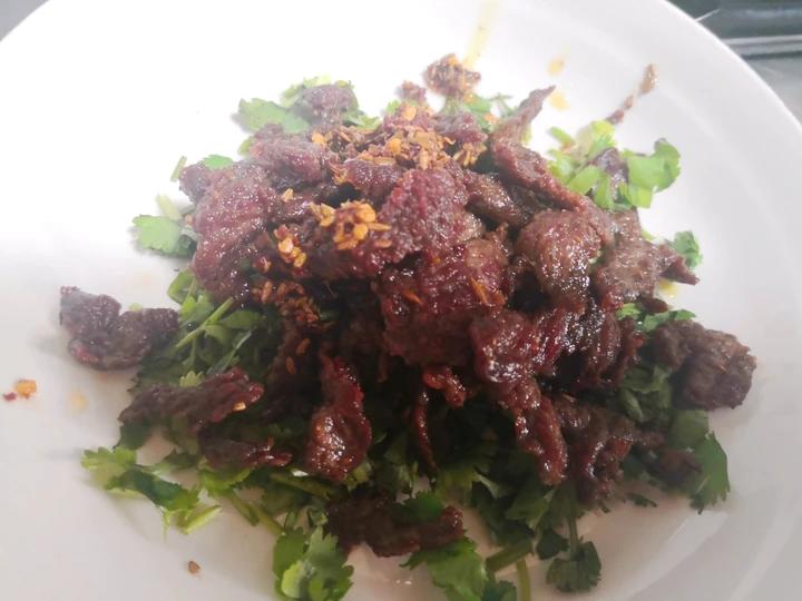 超越羊肉串的孜然爆炒羊肉