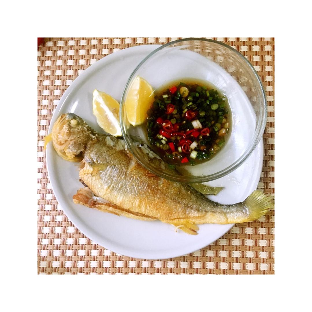 香煎黄鱼