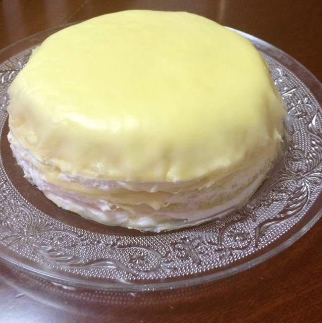 芒果千层蛋糕，100%成功告别煎皮无能