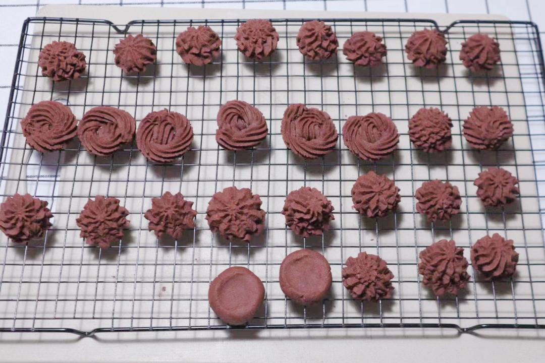 零失败花纹超级立体的黄油曲奇