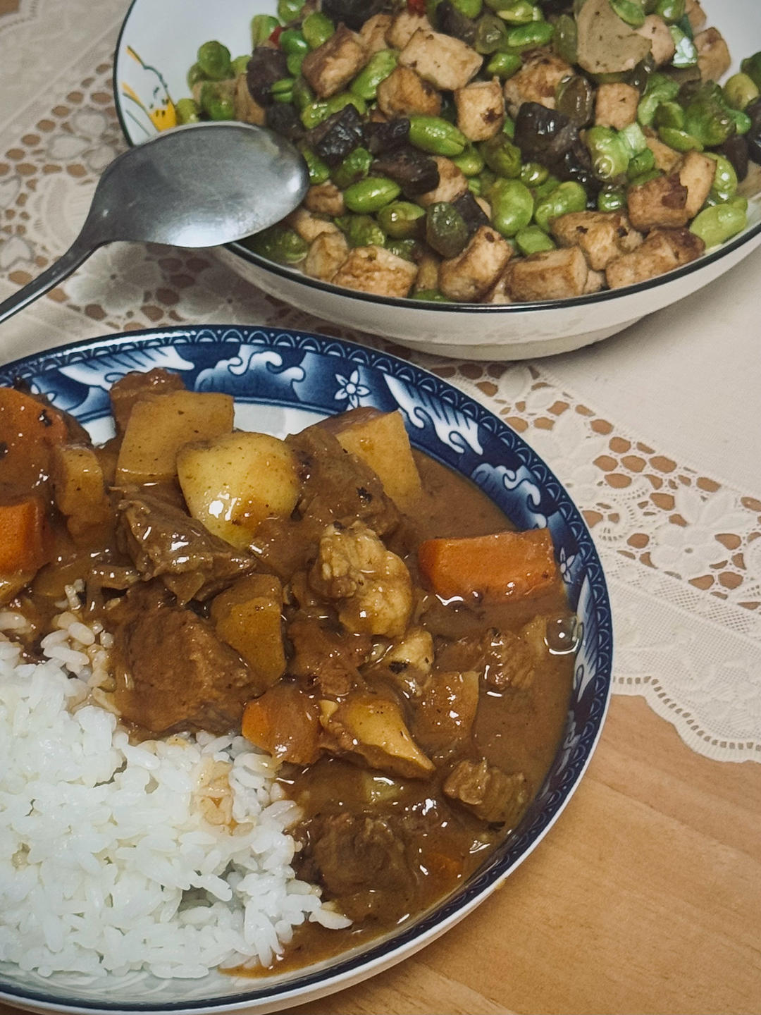 日式咖喱牛肉饭