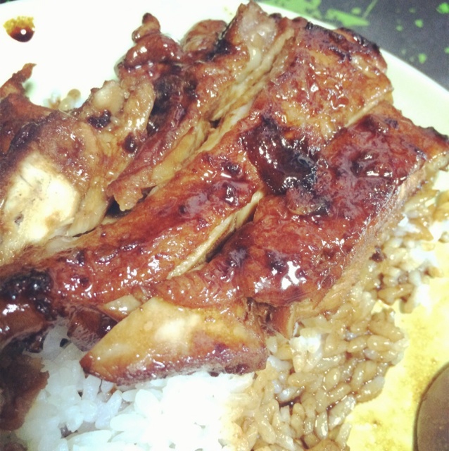照烧鸡腿饭