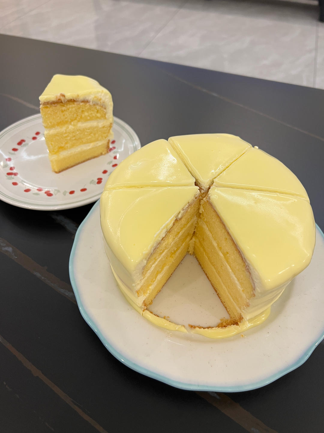 6/8寸海绵蛋糕（全蛋法）