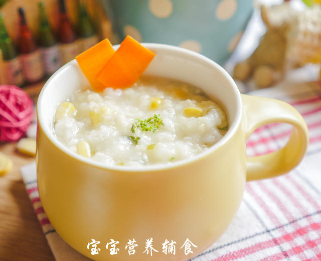 宝宝辅食-土豆二米肉焖饭的做法