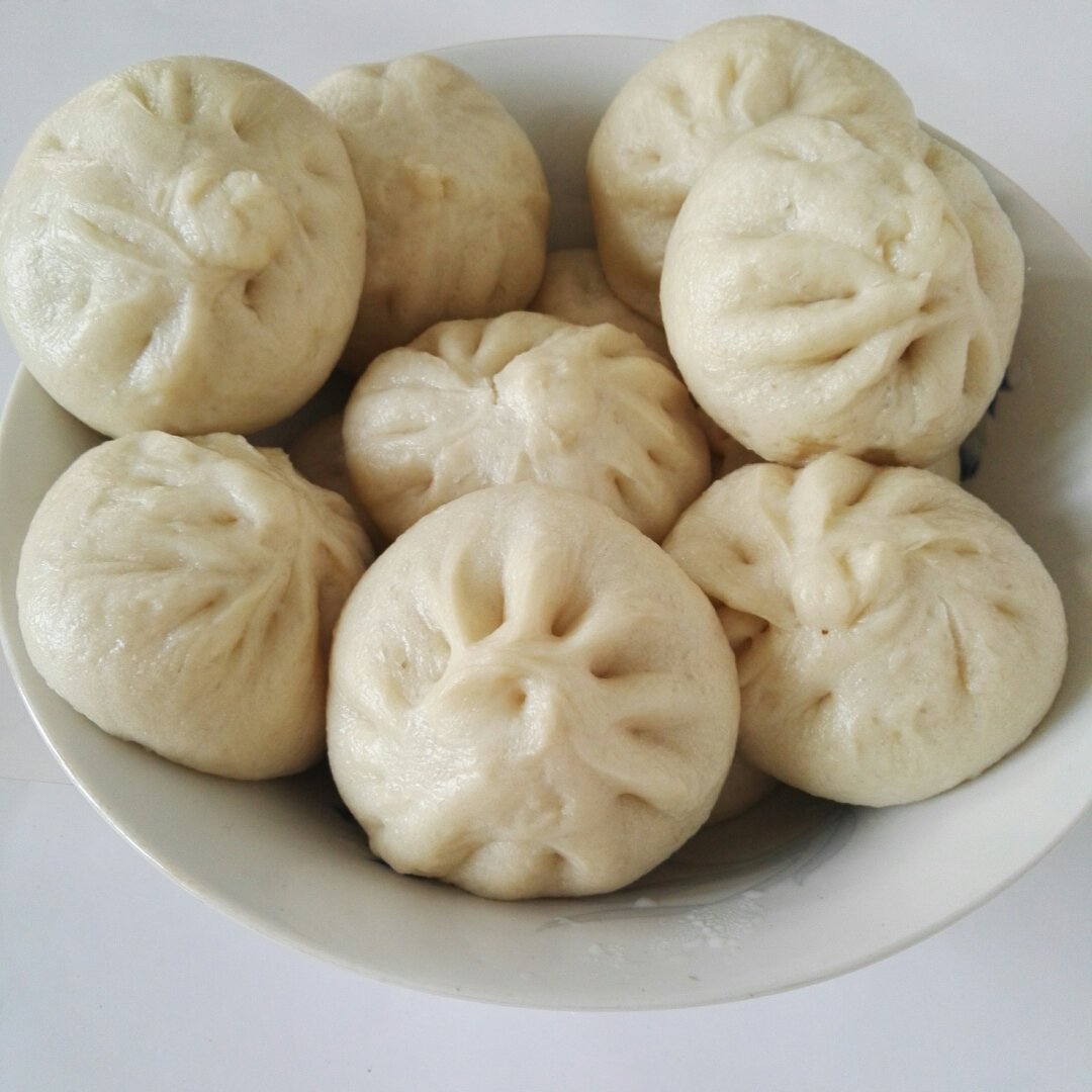 节省一半时间的大包子（另付翠绿菜包子，肉包子，腹黑包子食谱）