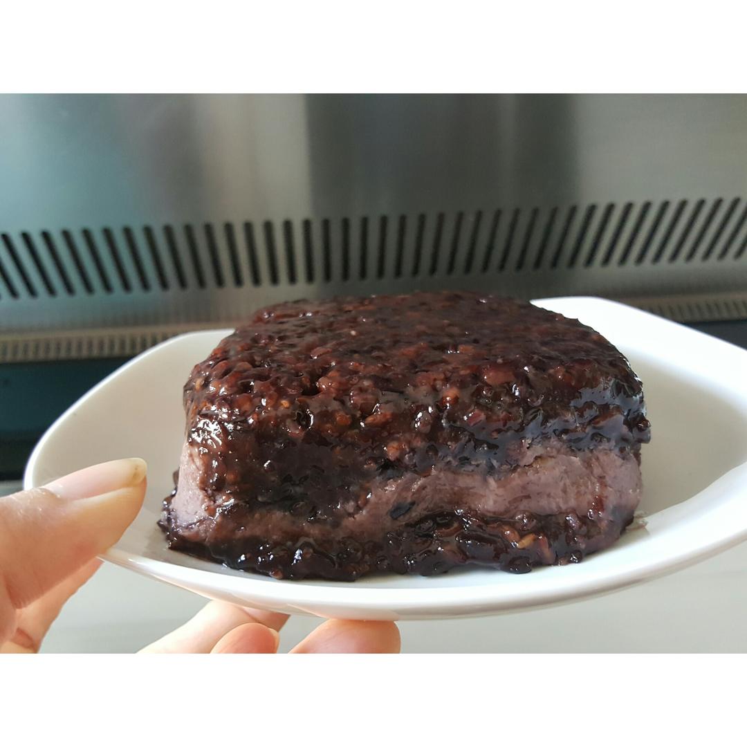 黑米豆沙糕