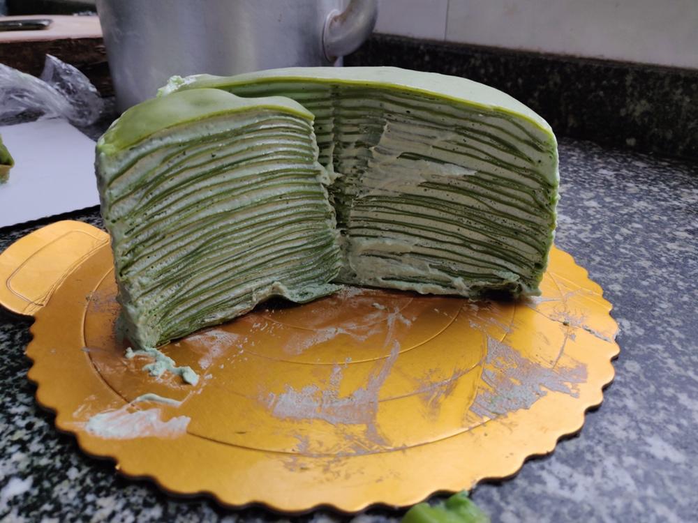 抹茶千层蛋糕（转自Amanda的曼食慢语）