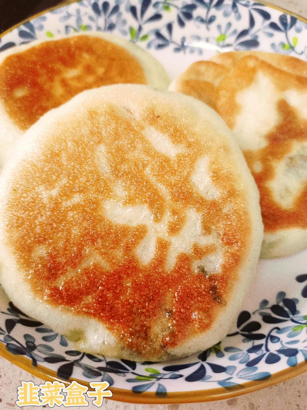 不用揉面的发面韭菜饼