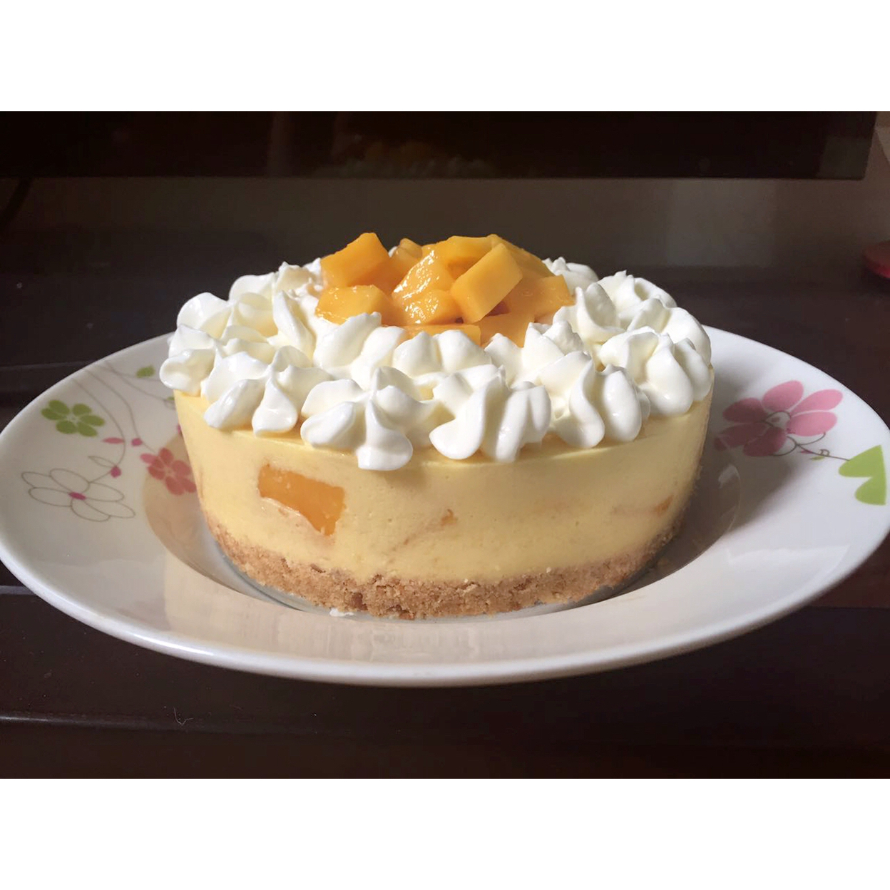 《Tinrry下午茶》教你做芒果流心慕斯（6寸配方）