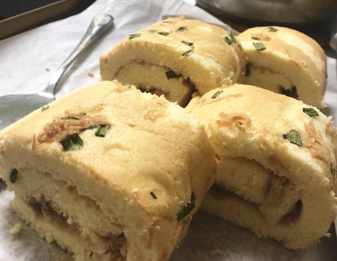 怎么卷都不裂的肉松蛋糕卷