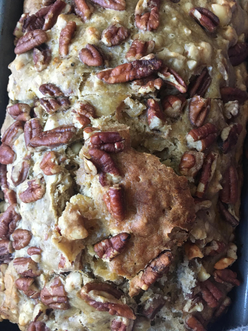 墨西哥朋友家祖传的超好吃的香蕉蛋糕【Banana Bread】