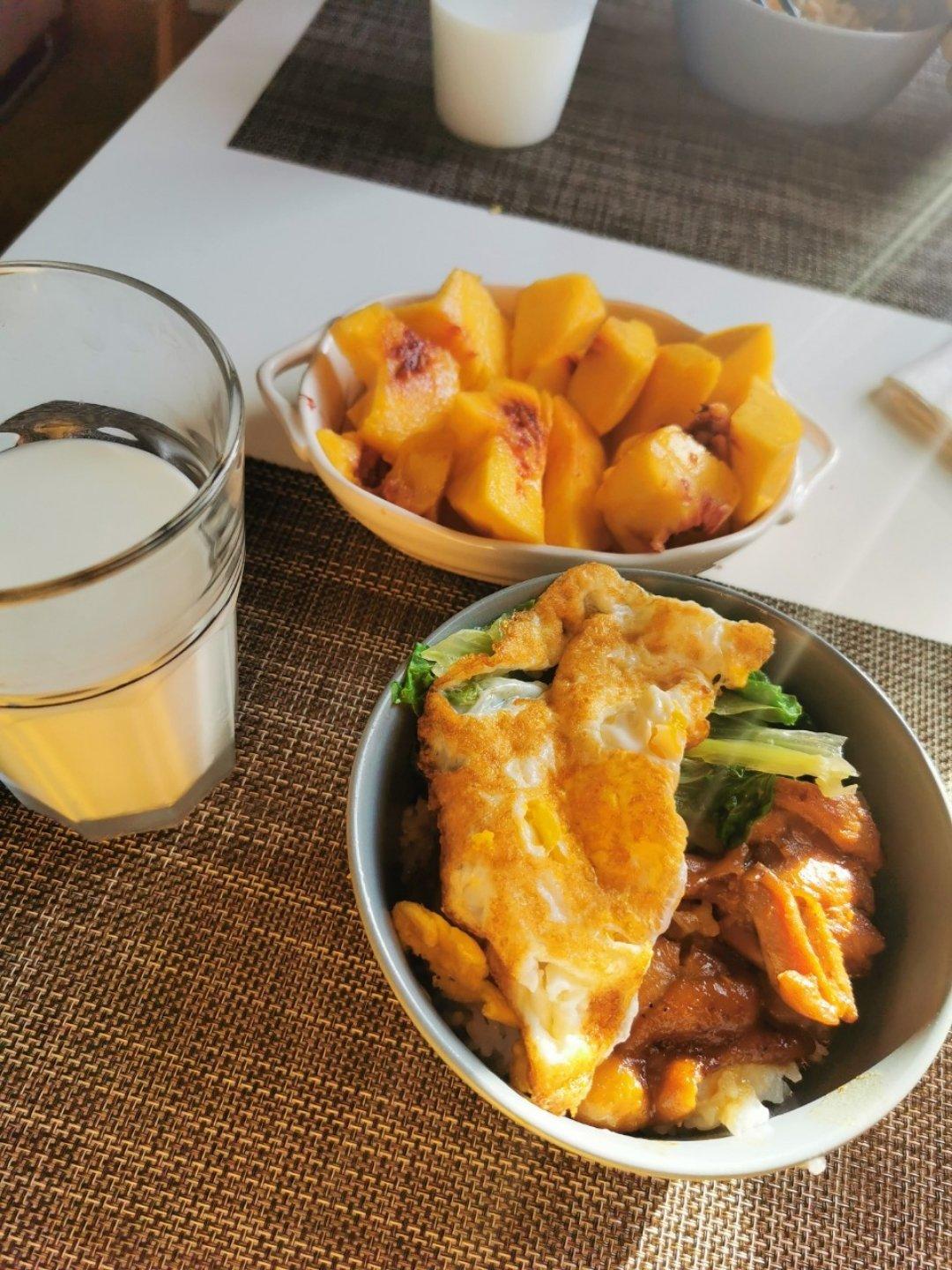 照烧鸡腿饭