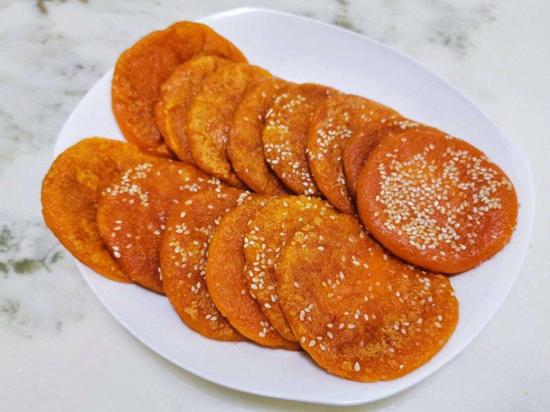 非常简单，不用油炸的南瓜饼，粘糯香甜