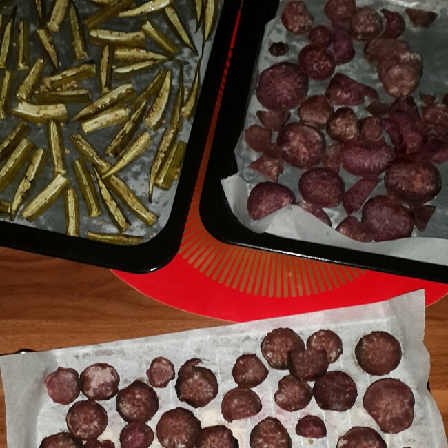 烤蔬菜片