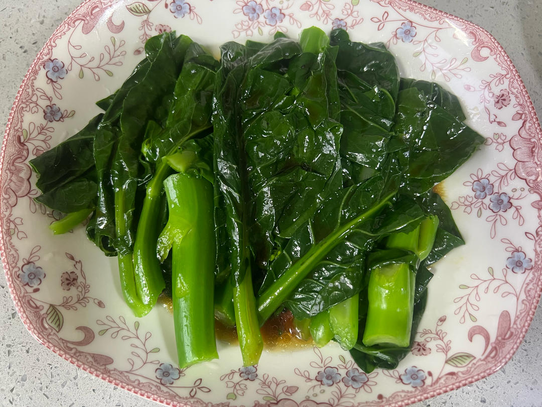 白灼芥兰