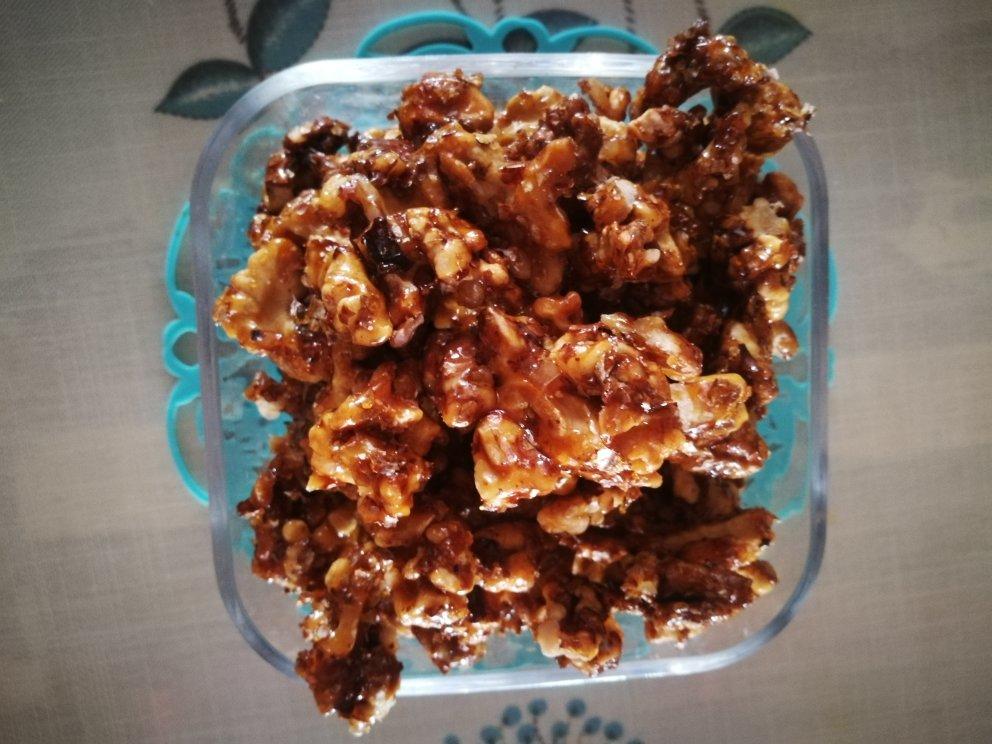 【琥珀核桃仁】冰糖无油不粘手