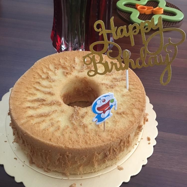 超简单完美戚风蛋糕（6寸2蛋）附打发、翻拌、脱模视频