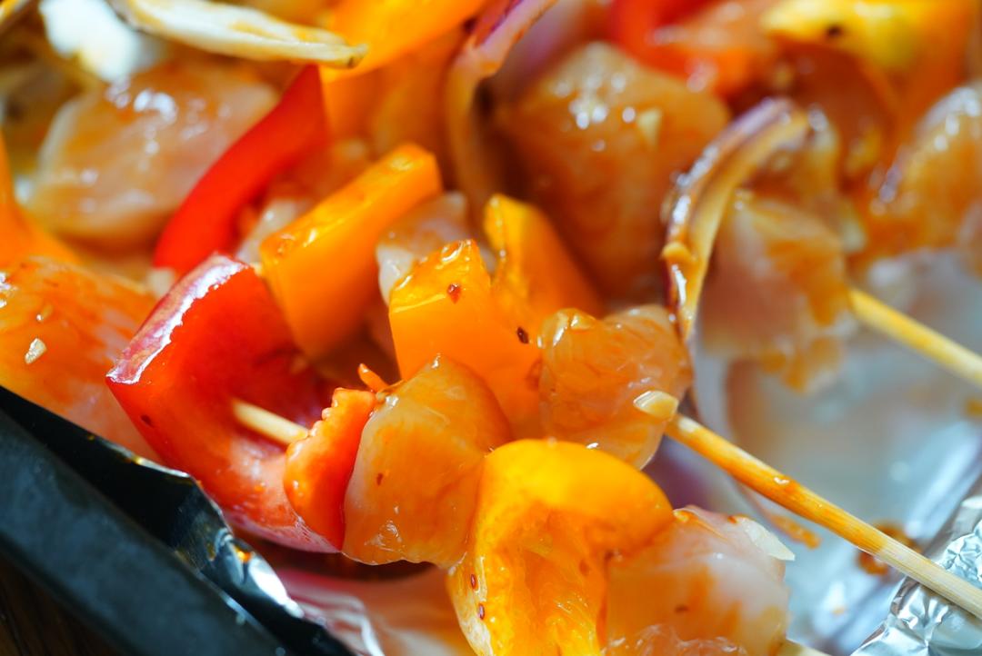 减脂餐 鸡胸烤串