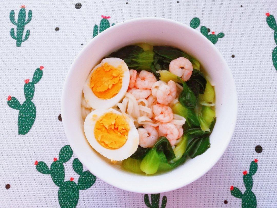 青菜鸡蛋面
