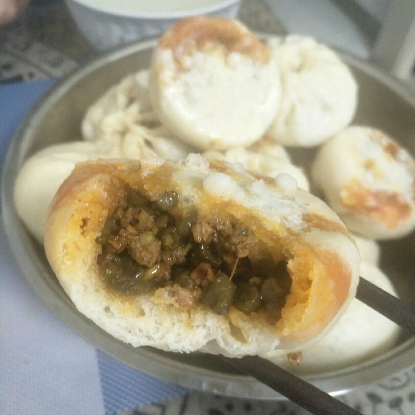 猪肉豇豆包子的做法