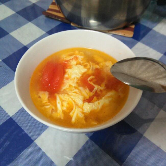 风味西红柿蛋汤的做法