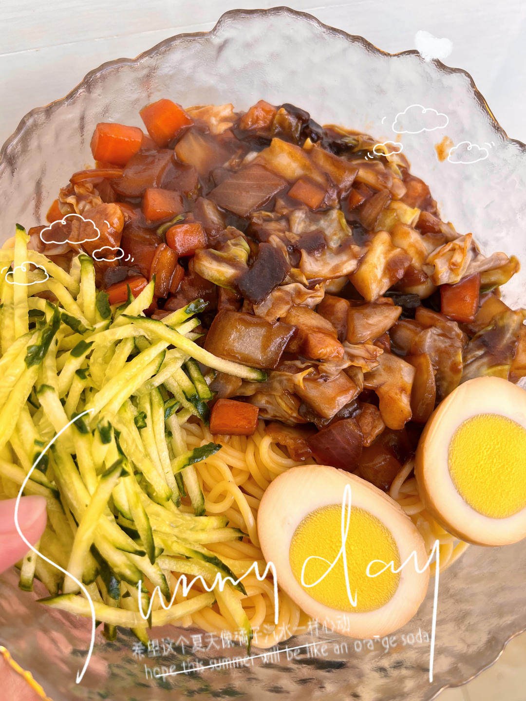 韩国炸酱面백종원 짜장면