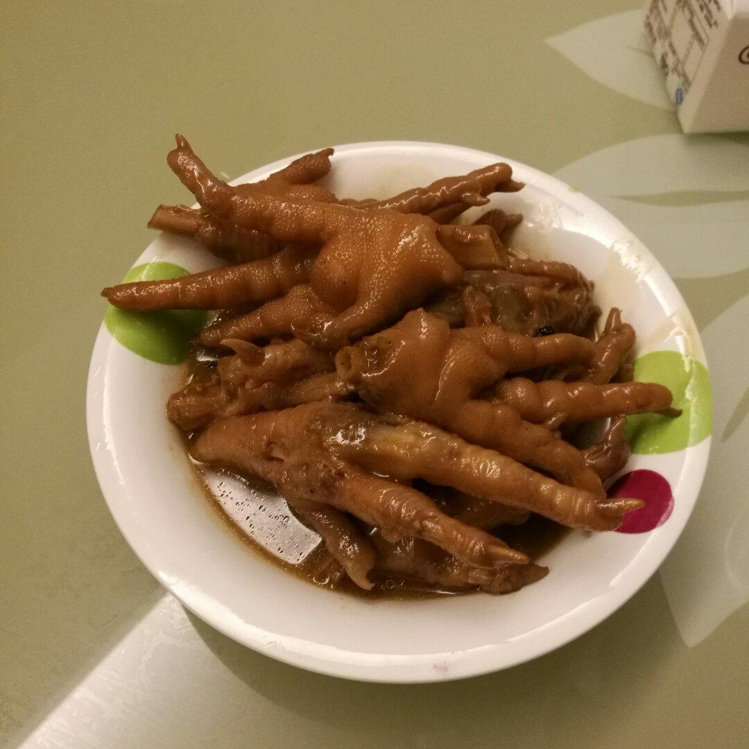 香辣卤鸡爪