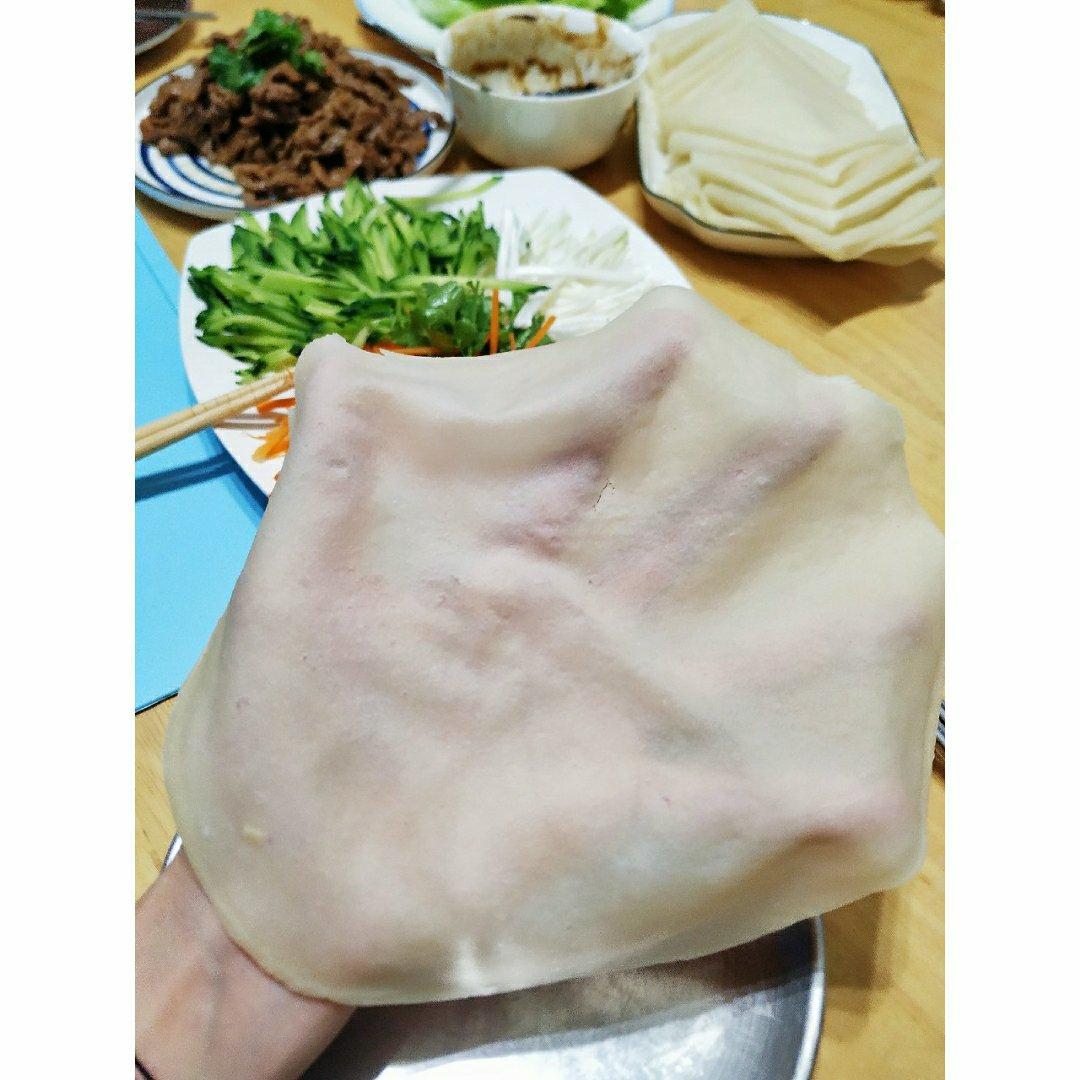 春饼   轻松一次做出十几张的春饼皮