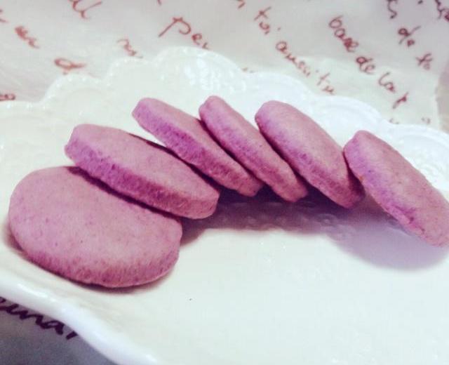 紫薯奶香小饼（消耗淡奶油超快手）的做法