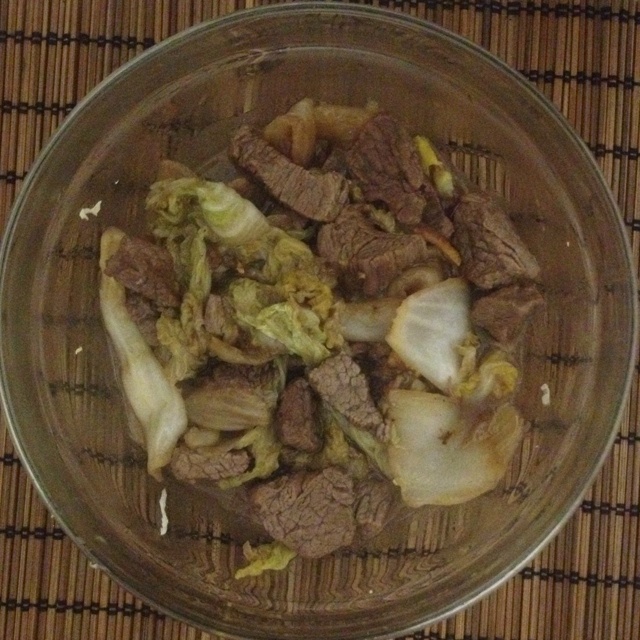 白菜牛肉