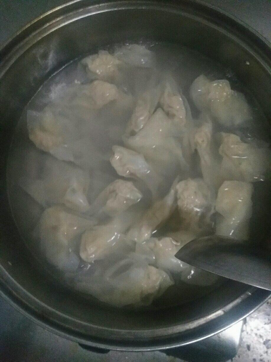 肉不柴的馄饨馅